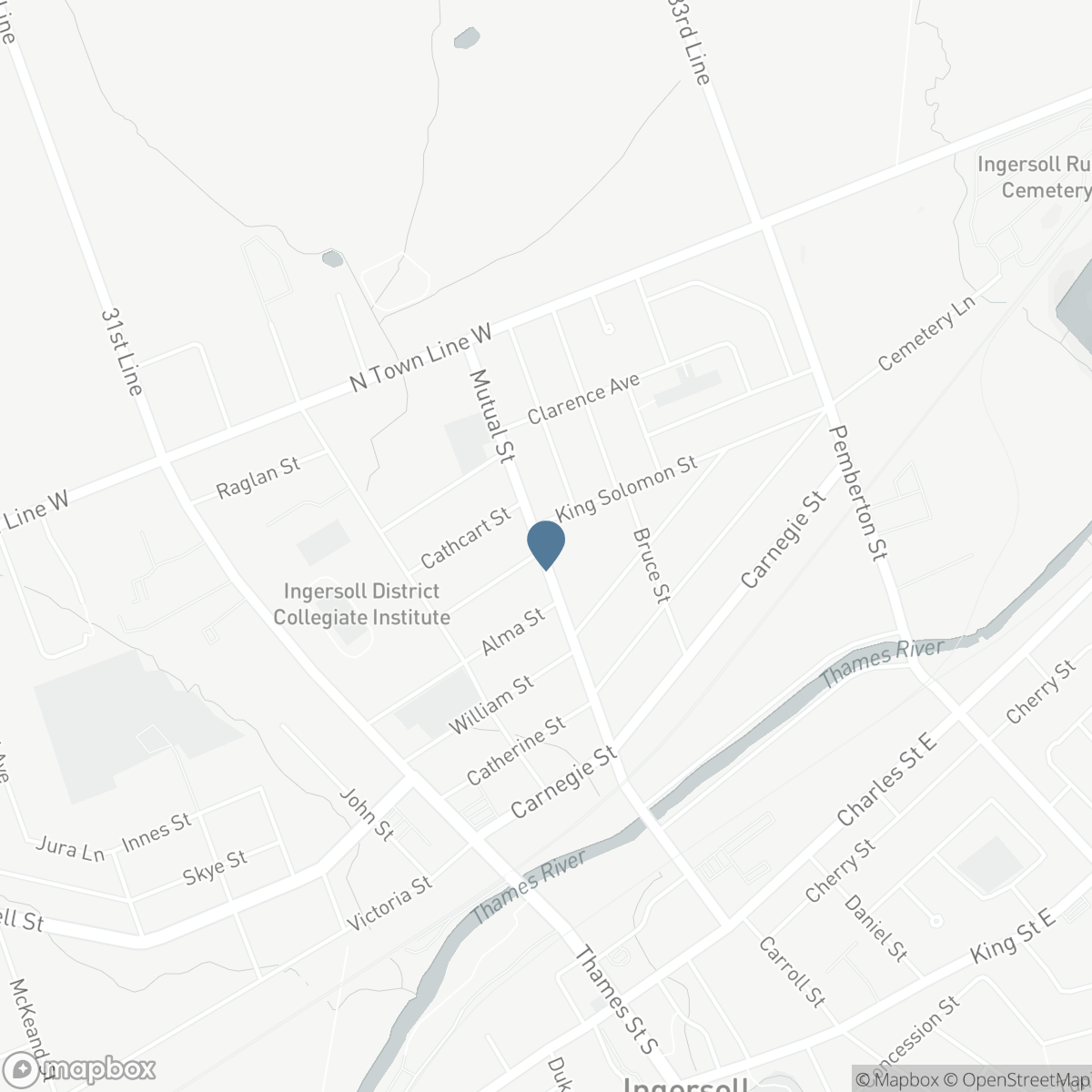 156 MUTUAL STREET N, Ingersoll, Ontario N5C 2A3
